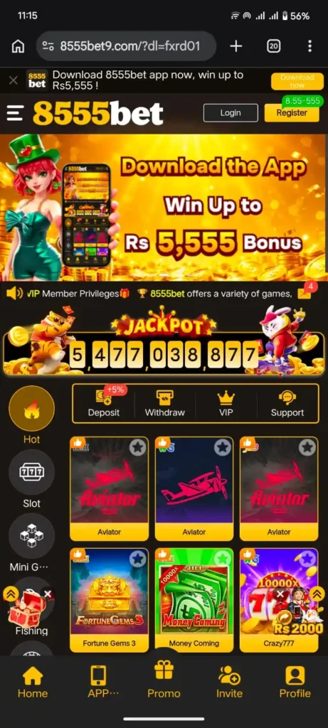 8555BET Game