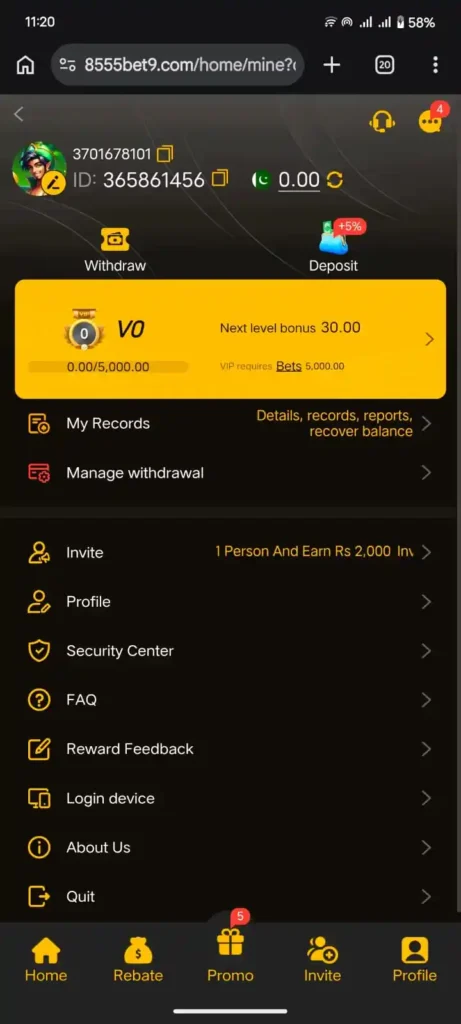 8555bet APK